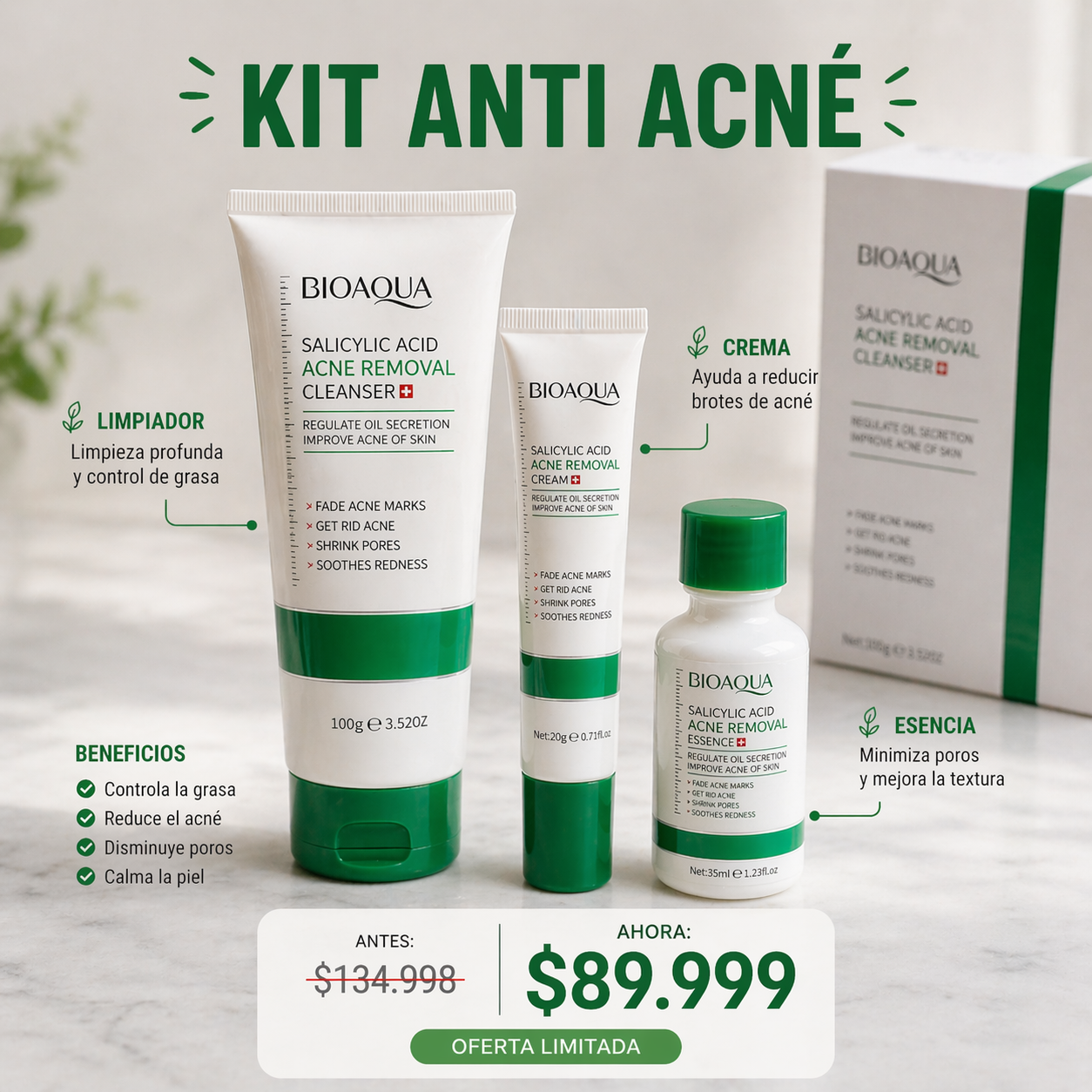 KIT ANTI ACNE